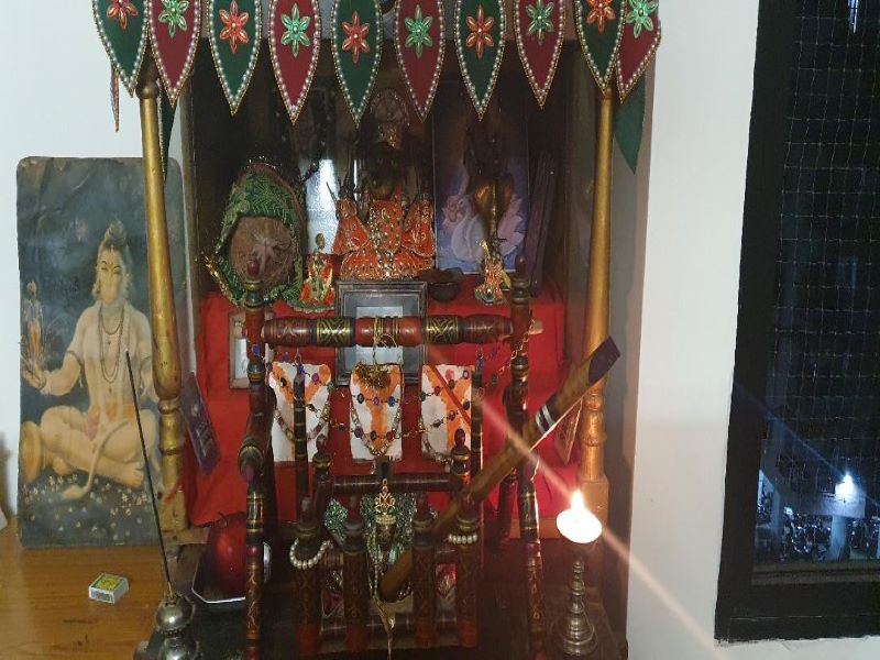 Janmastami pooja at our Home