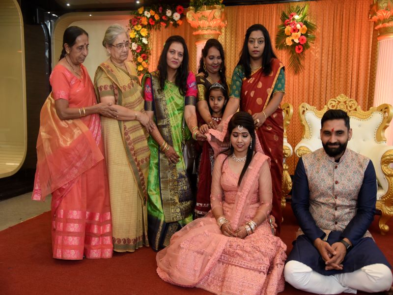 Engagement of Samay with Malavi- Ahmedabad