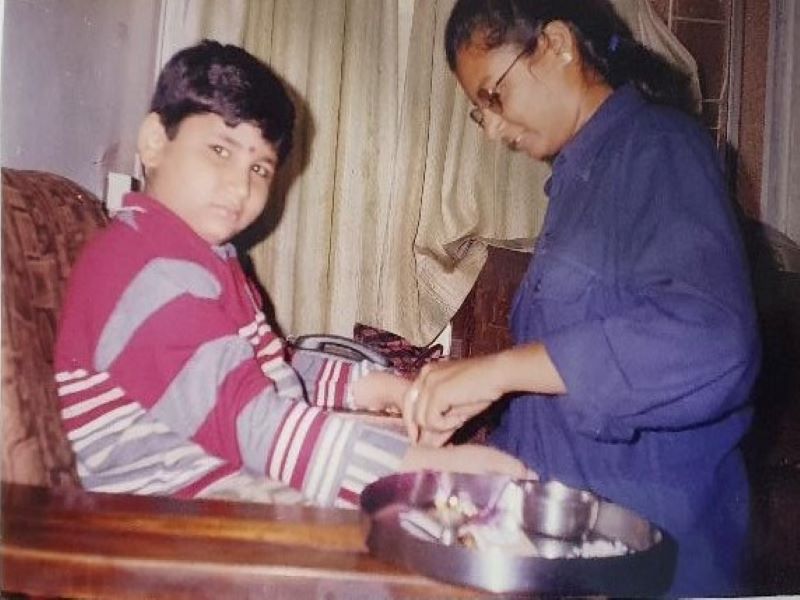 Childhood of Pratik and Samay