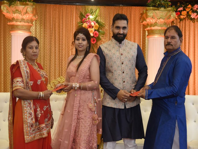 Engagement of Samay with Malavi- Ahmedabad