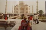 At Taj Mahal